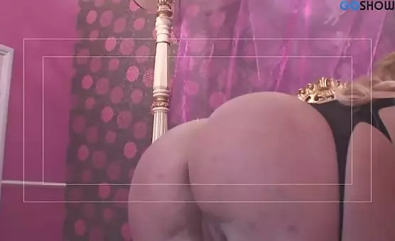 POV Blonde Milf Rides Two Cocks and Gives Double Blowjob