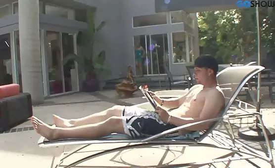 Erotic MILF with massive tits takes his cock deep in her mouth, providing more than just a blowjob